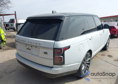 2019 Land Rover Range Rover 3.0L V6 Supercharged Hse z USA, uszkodzony, nr VIN SALGS2SV3KA517912